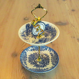 MINI BLUE PLATE STAND #01