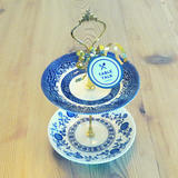 MINI BLUE PLATE STAND #06