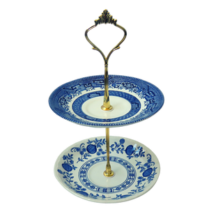 MINI BLUE PLATE STAND #06