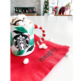 Cotton Imprinted Napkins: nice and naughty